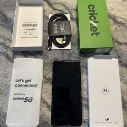 Cricket Motorola Moto Stylus 5g "2025" 128gb Newest Version New Open Box