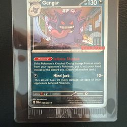Pokemon Gengar gamestop promo super clean psa10 contender 150$ obo