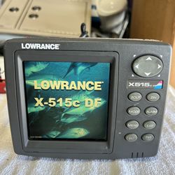 Lowrance X515c DF Fishfinder Display + Suncover