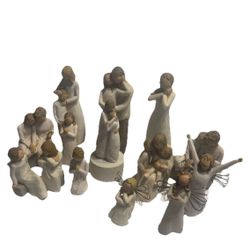 Willow tree Collection Figurines Lot Of 13 2000’s