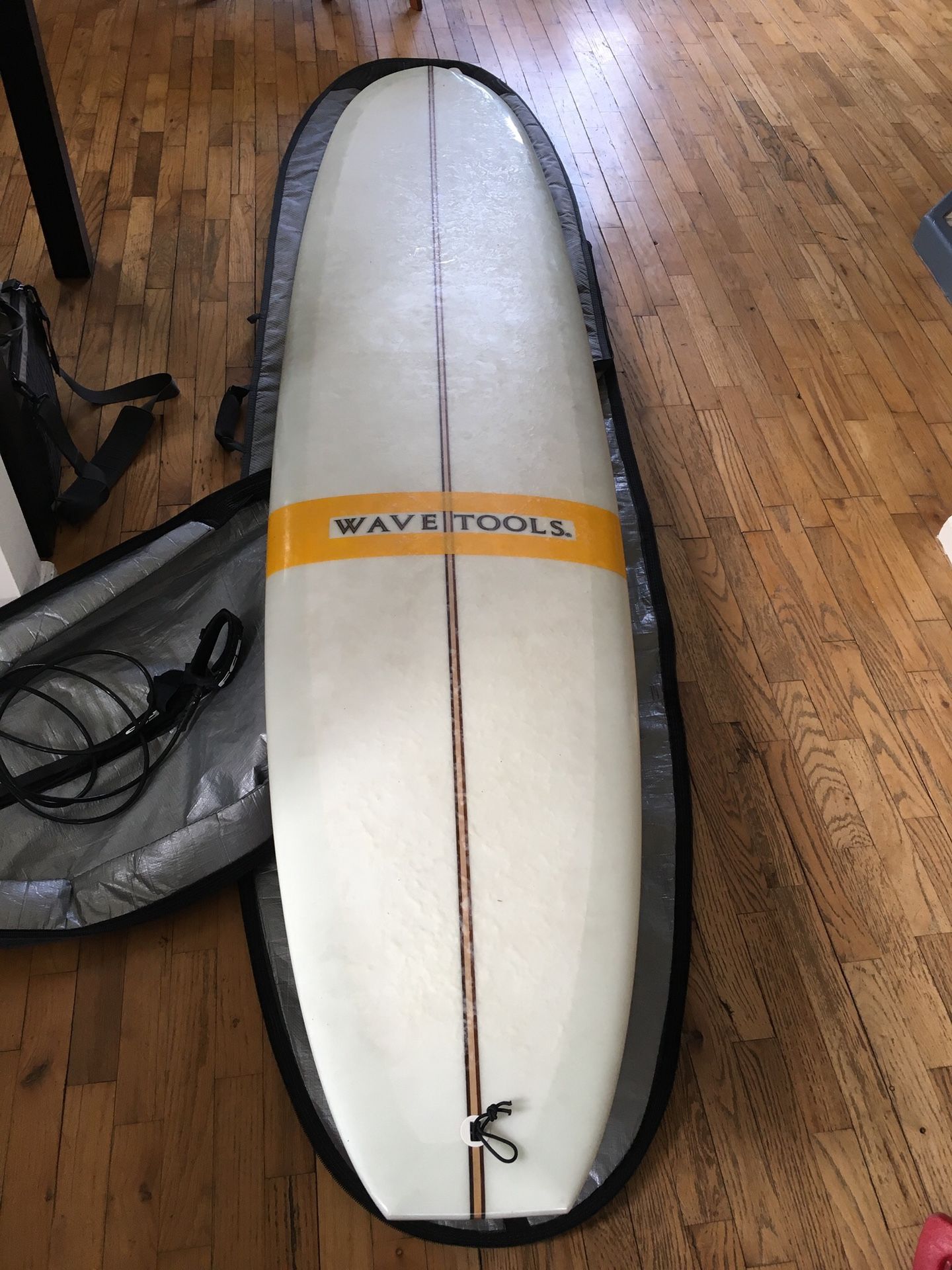 9’6” longboard surfboard like new condition. $1000 obo
