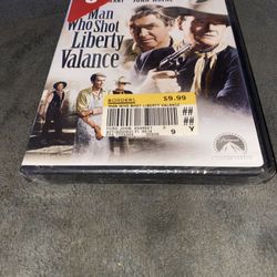 The Man That Shot Liberty Valance DVD. New. 