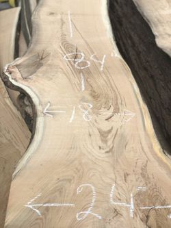 Honey locusts live edge slabs