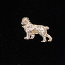 Vintage Sterling Beaucraft Spaniel Brooch