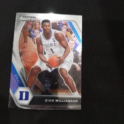 Zion Williamson Basketball Card