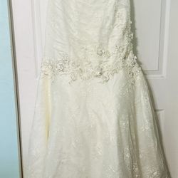 OLEG CASSINI WEDDING DRESS