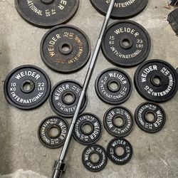 Weider 2” Olympic Weights Plates 