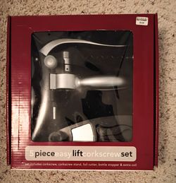 5 piece wine opener corkscrew set