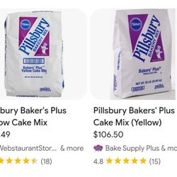 Fifty pound bag pillsbury yellow cake mix