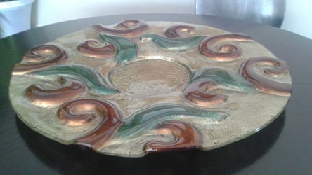 Oversized decorative plate