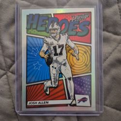 2022 Prestige Josh Allen Card