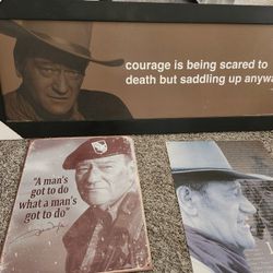 John Wayne Decor 