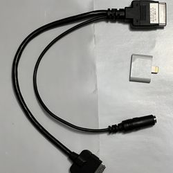 Genuine Mercedes-Benz iPod/AUX Connecting Adapter Cable OEM A001 827 85 04