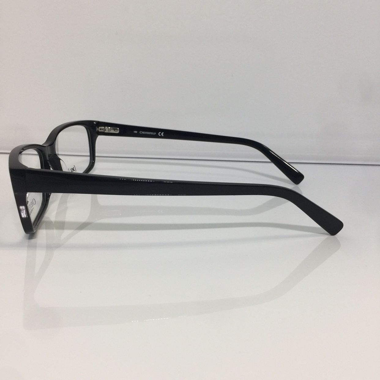New Chesterfield CH16XL Black Rectangle Plastic Eyeglasses 58mm