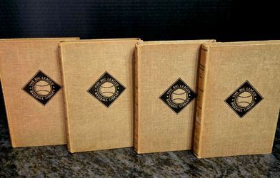 Vintage hardcover books The Big League Baseball Library series Grosset& Dunlap