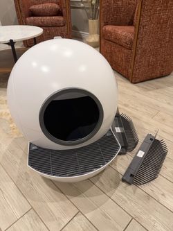 Els Pet Automatic Self-Cleaning Litter Box