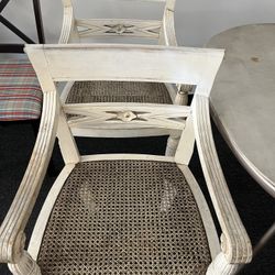 Two Shabby Chic Chairs 
