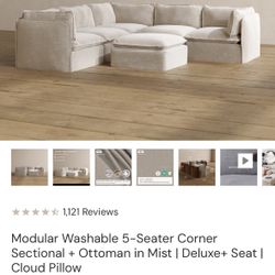 Anabei Cloud Couch Sectional 