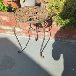 Rustic Metal Planter
