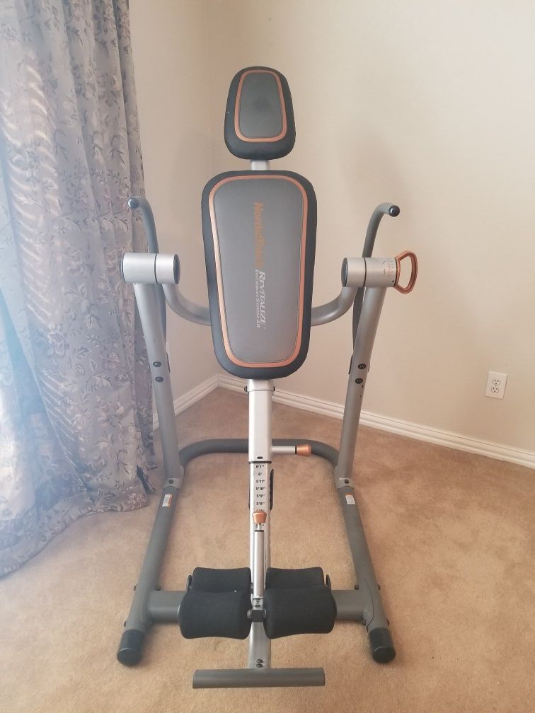 Used NORDIC TRACK Revitalize Inversion System Recreational And Fitness