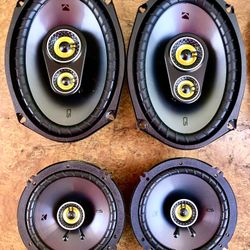 Kicker 6x9 Y 6.5 Car Audio Speakers 