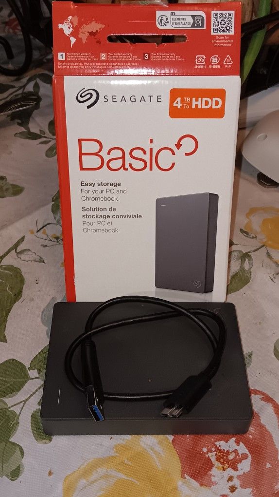 Seagate 4TB Hdd External Hard Drive 