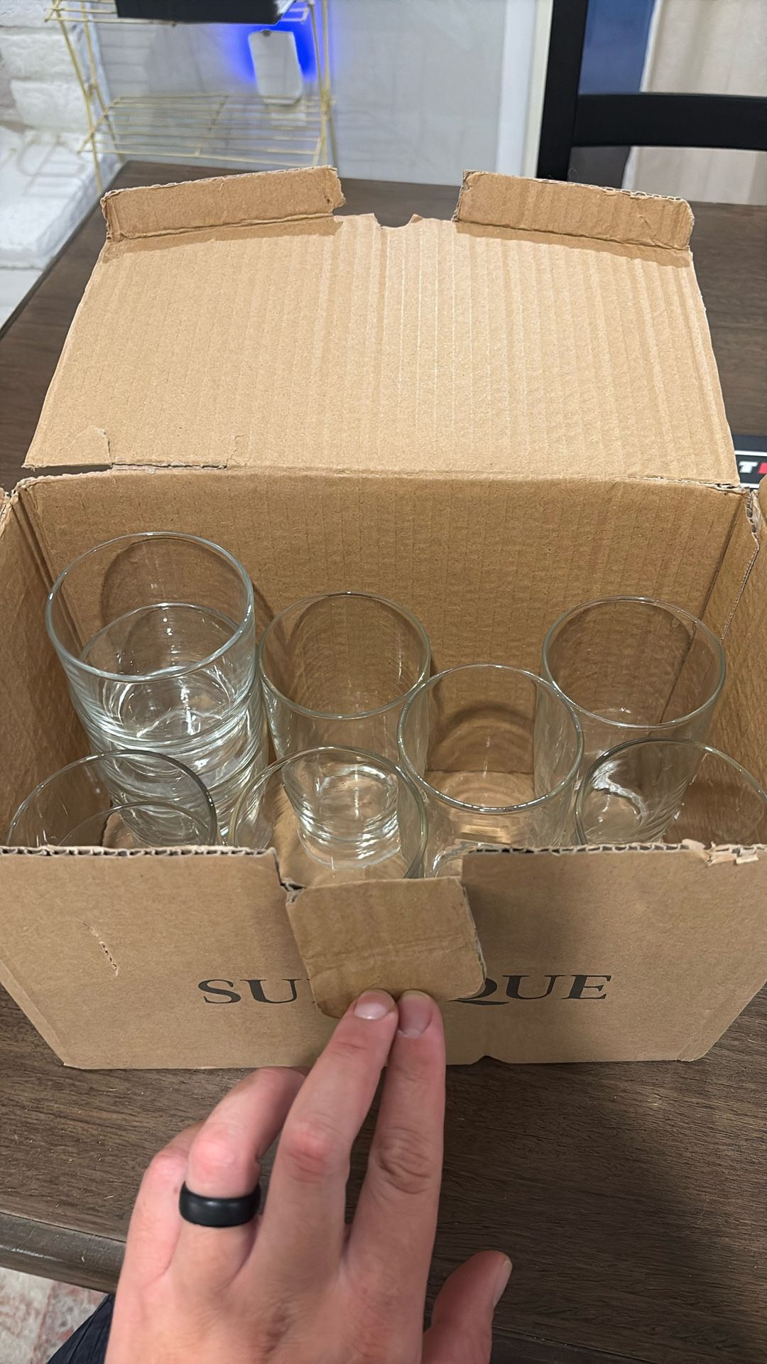 Glass Cups Small And Larger
