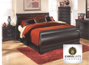 Awesome luxury new queen headboard Footboard And Frame! Bedroom suite set specials here