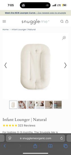 Snuggle Me Organic Lounger