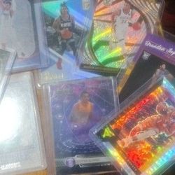 8  Sport  cards  of  2024 NBA with covers $5