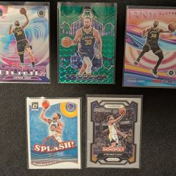 Steph Curry 5 Card Lot