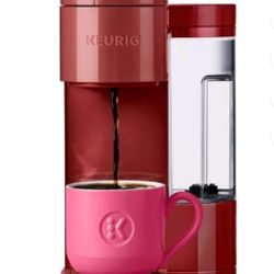 Keurig K-Mini Plus Pod Coffee Machine Cardinal Red