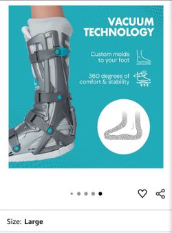 VACOped    Walking Boot + EvenUp Bundle – Size Large – $200 OBO)