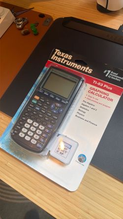Texas Instruments TI-83 Plus Graphing Calculator, Gray, Standard