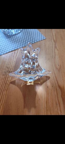 Vintage Crystal Sailboat Made in Italy