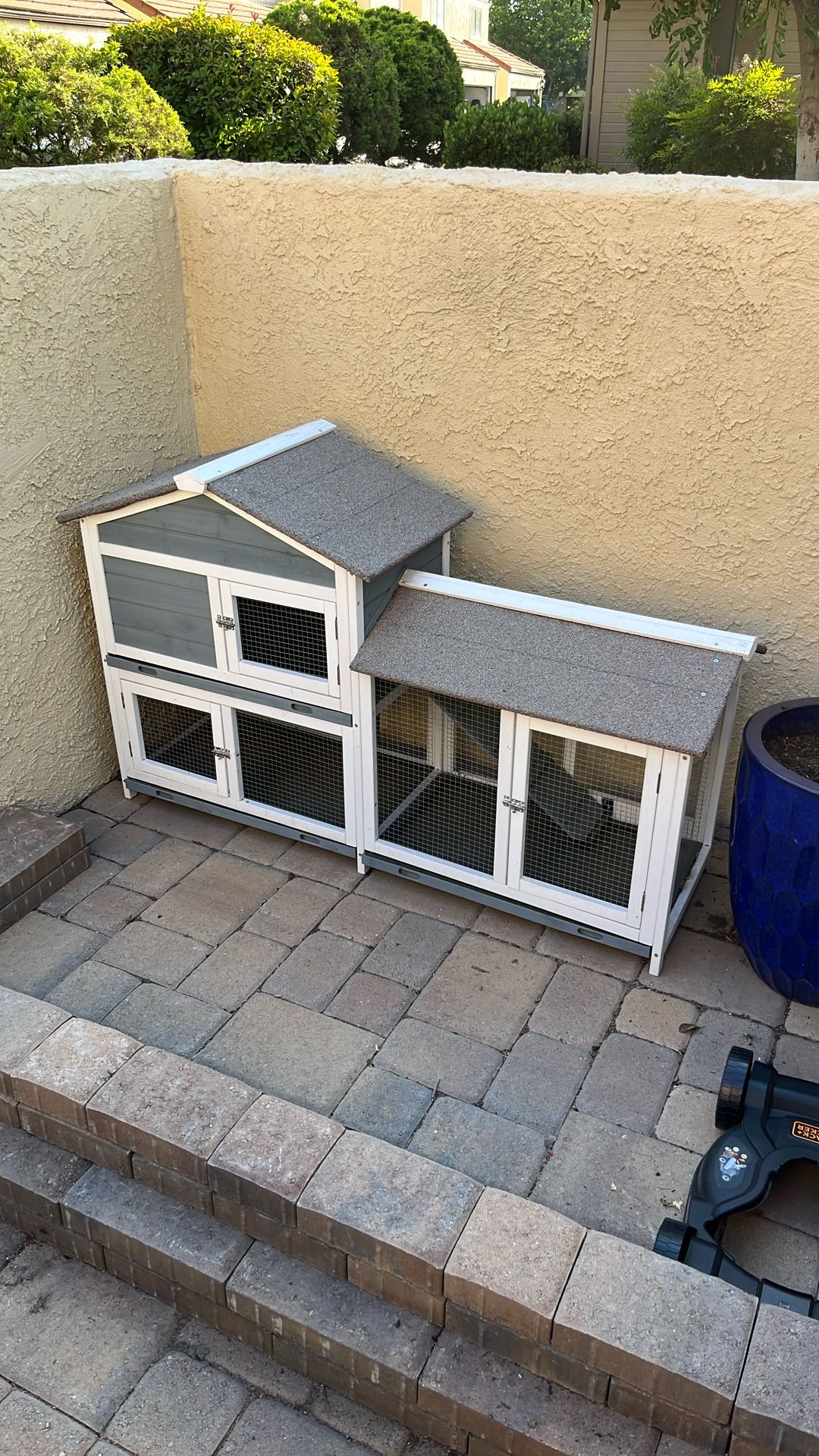 2-Story Rabbit Enclosure