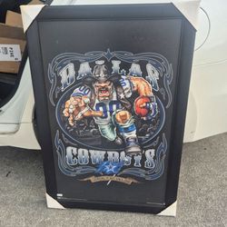 Cowboys picture frame