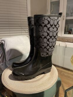 Coach Rain Boots “New”