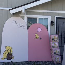 Winnie The Pooh Baby Shower Decor