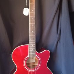 Glen Burto Acoustic Electric Jumbo Guitar