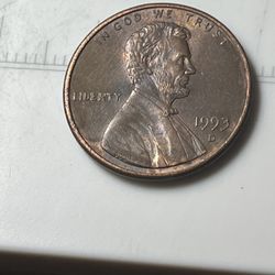 1993 D Penny