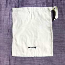 Burberry dust bag pouch