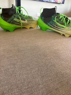 CeeDee Lamb x Nike Air Zoom Vapor Pro 1 Slime 2025 CeeDee Lamb x Nike Air Zoom Vapor Pro 1 football cleats