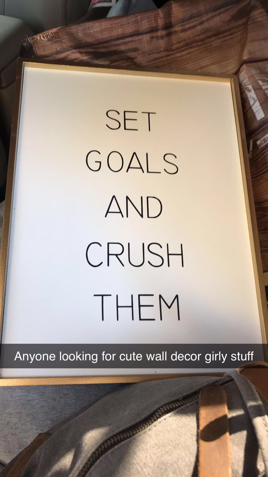 Girly wall decor