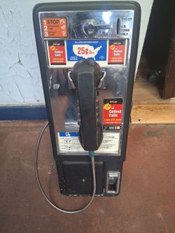 Vintage Verizon Single-Slot Payphone - As Is / Man Cave Decor