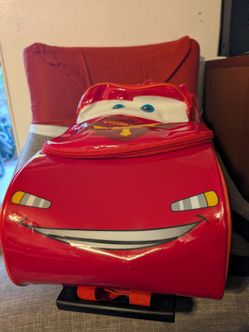 Cars lighting McQueen kds luggage