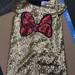 Kids Minnie Sequin Dress