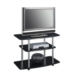 Convenience Concepts Designs2Go No Tools 3 Tier TV Stand, Multiple Colors
Black - For TVs 31" to 40"