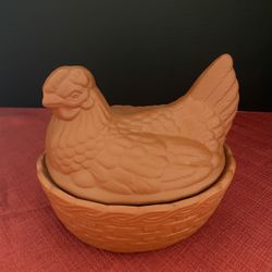 Terracotta Covered Hen Dish