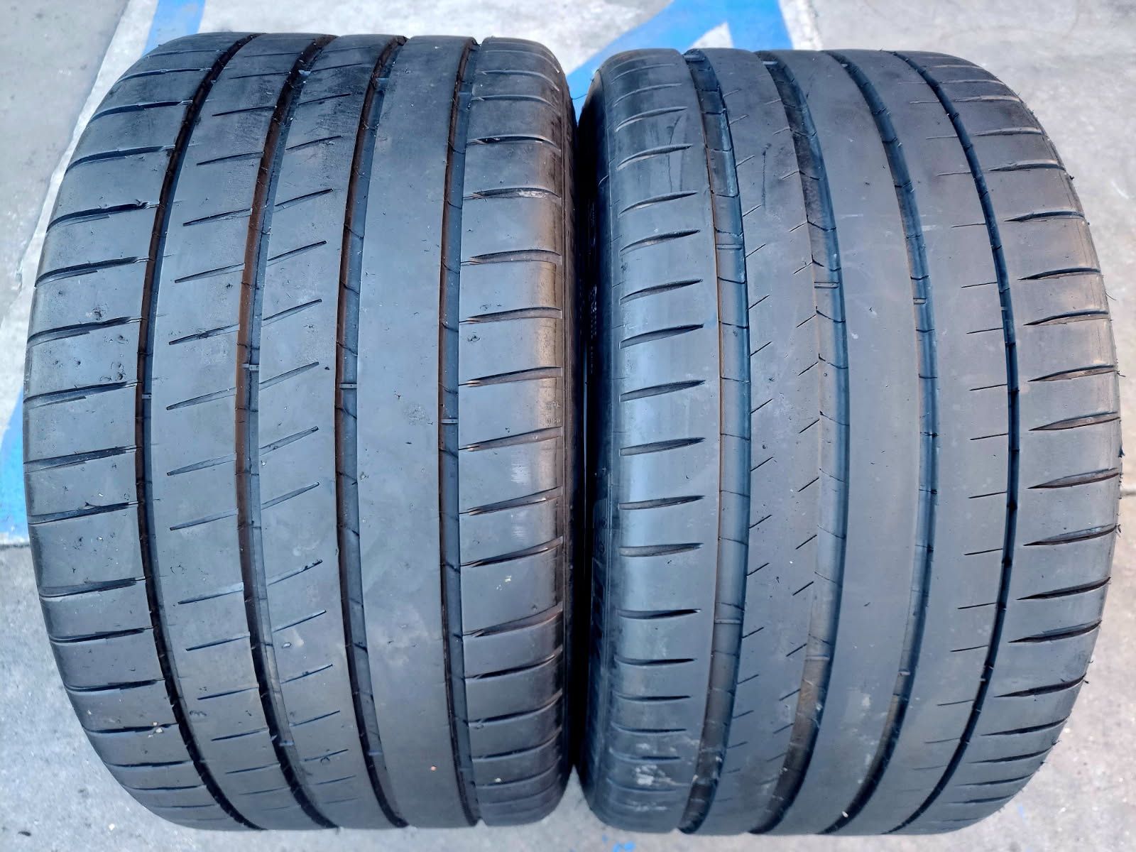 2 USED TIRES MICHELIN PS4S M01A 305/30/21